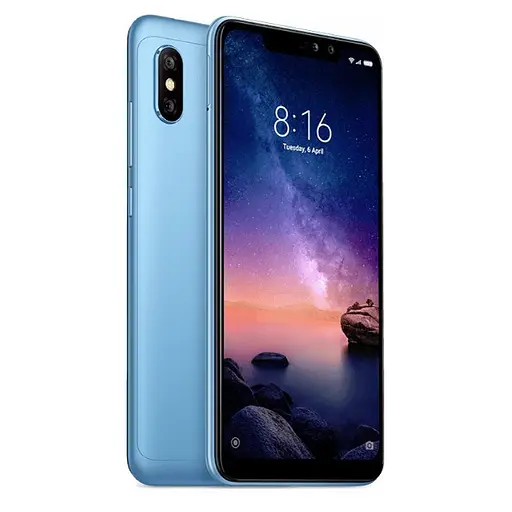 Смартфон Xiaomi Redmi 6 Pro 4/64GB Blue Global Rom Refurbished - фото 2