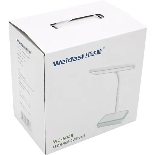 Настольная лампа Weidasi WD-6048 5 Вт 153 Lm сенсорное управление диммер 2400 mAh 20 LED White Box  - фото 3