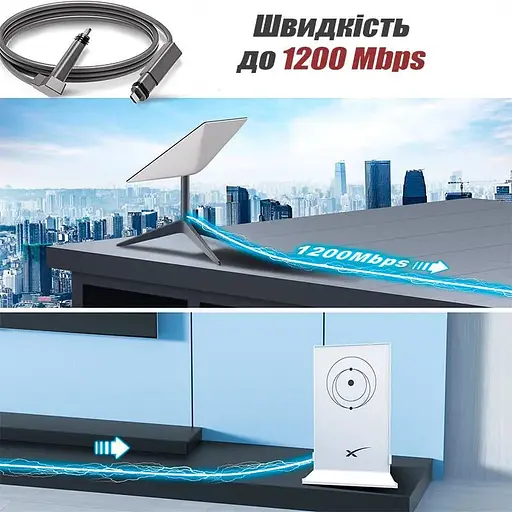 Кабель-смена Starlink 10 м 32 ft V2 - фото 4