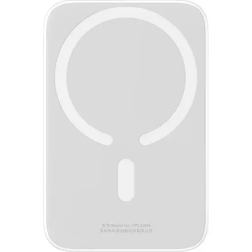 Зовнішній акумулятор Baseus Magnetic Bracket Mini 6000mAh 20W White (P10059002223-00/P10059003222-00) [102129] - фото 8
