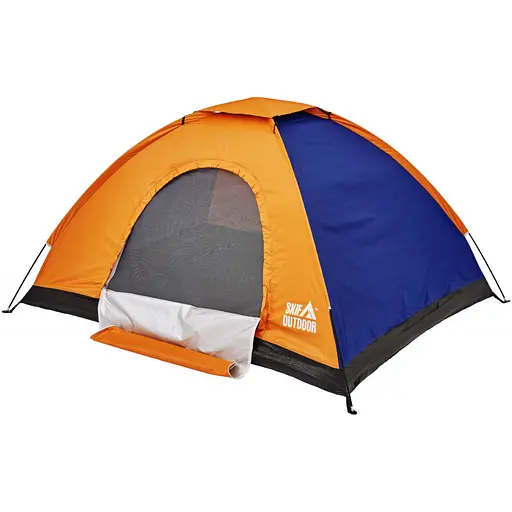 Намет Skif Outdoor Adventure 200x150 см 2-х місцева Orange-Blue (1013-389.00.84) - фото 2