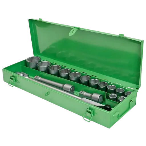 Набор торцевых головок Alloid 3/4, 17 предметов металл (NI-6017 WN-6) - фото 1