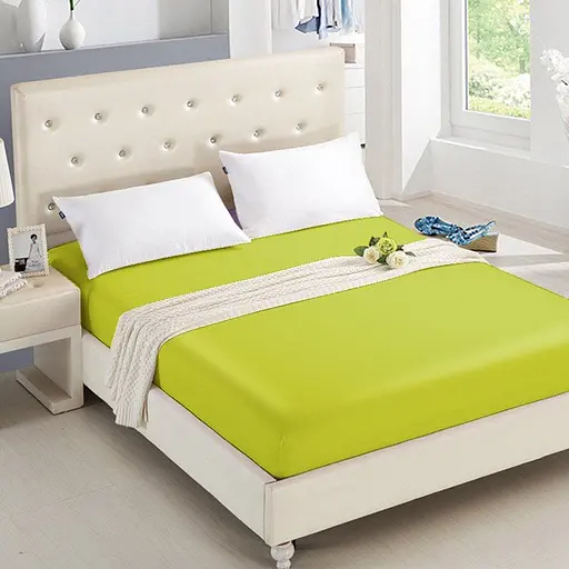 Простирадло Time Textile TT156402-pr-140, 140x200x20 см зелене 000249917