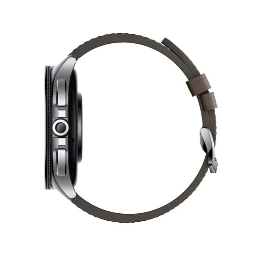 Смарт-часы Xiaomi Watch 2 Pro Bluetooth Silver Case with Brown Leather Strap (BHR7216GL) - фото 5