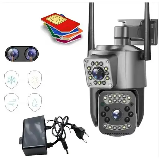 Уличная IP камера видеонаблюдения No Brand SC03 V380pro (2105418551) - фото 6