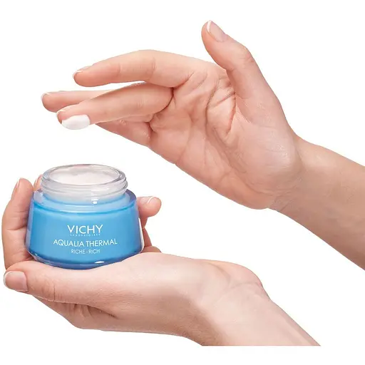 Уценка. Насыщенный крем для глубокого увлажнения Vichy Aqualia Thermal для сухой кожи 50 мл - фото 6