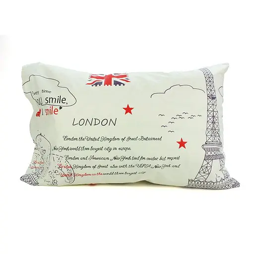 Наволочка 70х70 см бязь бежевого кольору 326809 - фото 5