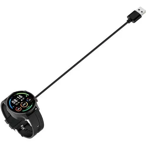 Зарядний пристрій DK CDK кабель (1m) USB для Xiaomi Watch Color 2 (014451) (black) - фото 5