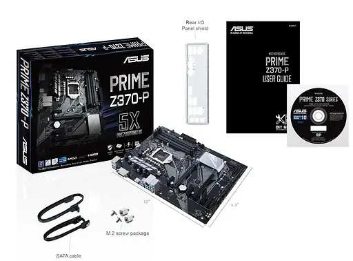 Материнская плата Asus Z370 Prime LGA 1151v2 (PRIME Z370-P) Б/У - фото 4