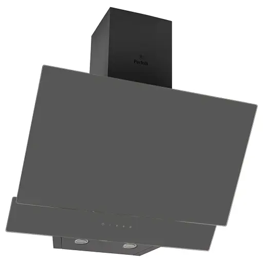 Вытяжка декоративная наклонная Perfelli DNS 6452 D 850 GR LED - фото 2