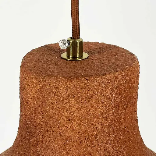 Підвісний світильник із плафоном в кольорі Coffee | Арт. MJ 187/1 CF | Line F - фото 3