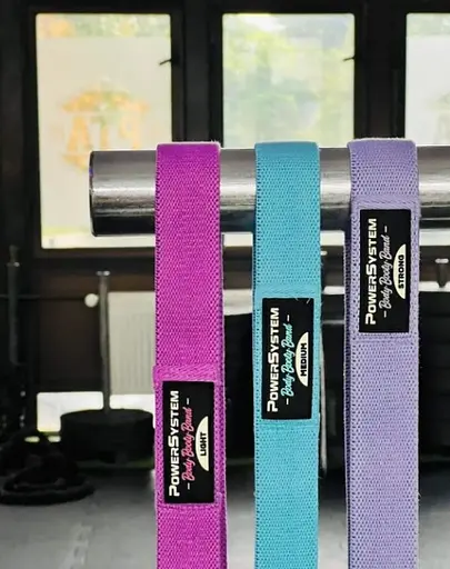 Набір тканинних гумок Power System PS-4129 Booty Band Set Long 3 шт. (4129MX-9) - фото 9