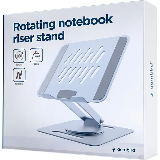 Подставка для ноутбука Gembird NBS-DR1-01 (134871) - фото 4