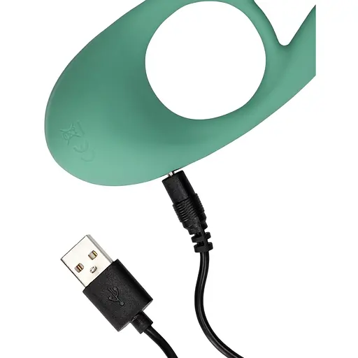 Кільце ерекційне Loveline Pointed Cock Ring 10.7 см зелене - фото 8