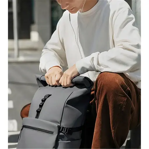 Рюкзак Xiaomi Roll Top Casual Backpack (BHR9055GL) (138273) - фото 3