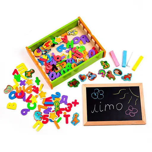 Гра настільна Магнітний розвиваючий набір з дошкою VT5411-17 - фото 3