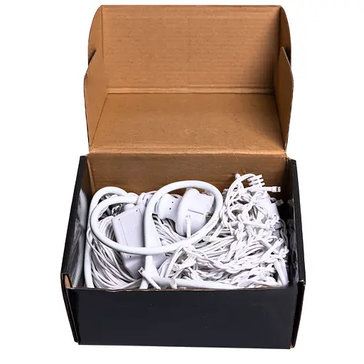 Вулична гірлянда Бахрома GarlandoPro 12 м 200 LED білий дріт Білий 12MWW - фото 5