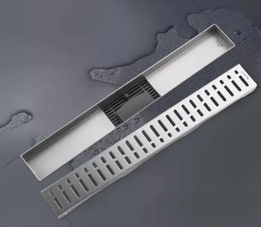 Душевой трап Gappo 70х800 мм, нержавеющая сталь G88007-3 - фото 2