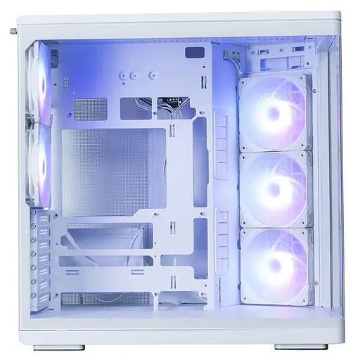 Корпус Zalman P60 Tempered Glass без БЖ White (P60WHITE) - фото 4