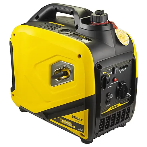 Генератор інверторний SIGMA 2.2/2.5 кВт, однофазний, ручний запуск (5710631) - фото 5