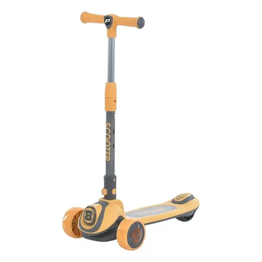 Самокат дитячий триколісний JR3-136-Y, колеса зі світлом