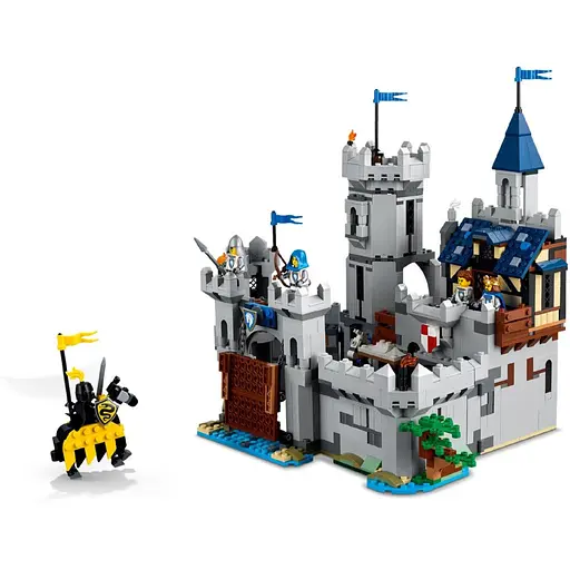 Конструктор LEGO Creator Середньовічний замок із лицарем на коні 1371 деталь (31168) - фото 6