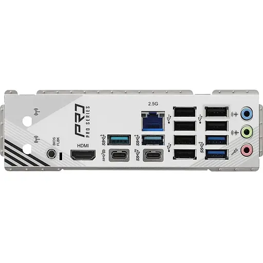 Материнская плата ASRock AM5 B850M Pro RS, B850, 4xDDR5, Int.Video (CPU), 4xSATA3, 3xM.2, 1xPCI-E 5.0 x16, 1xPCI-E 4.0 x4, 1xM.2 (Key E), ALC897, RTL8125BG, 9xUSB 3.2 / 8xUSB 2.0, HDMI/DP, MicroATX - фото 5