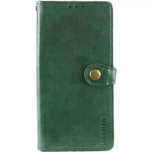 Чехол-книжка кожаный Getman Gallant (PU) для Samsung Galaxy A26 5G Зеленый - фото 1