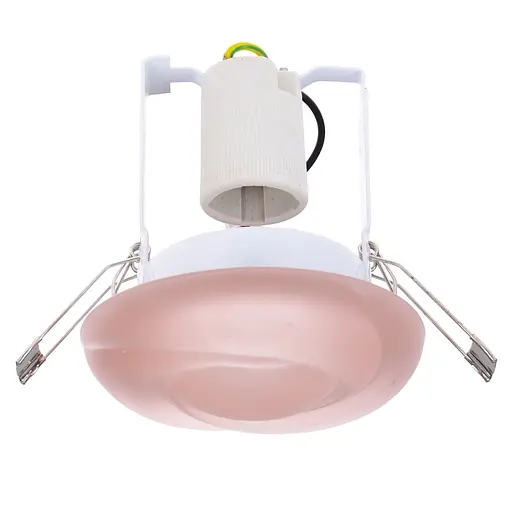 Світильник точковий Brille декоративний для ванної HDL-G41 (09) pink E14 162128