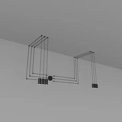 Люстра-павук SV0110-6 BK - фото 1