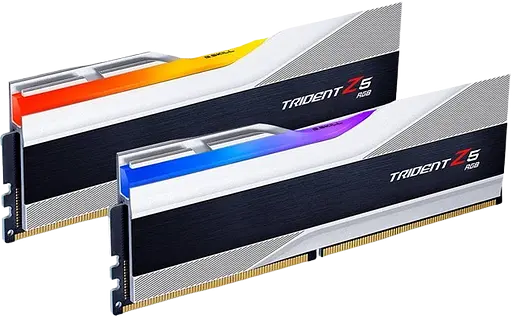 Оперативна пам'ять G.Skill 32GB (2x16GB) DDR5 8000MHz Trident Z5 RGB Silver (F5-8000J3848H16GX2-TZ5RS)