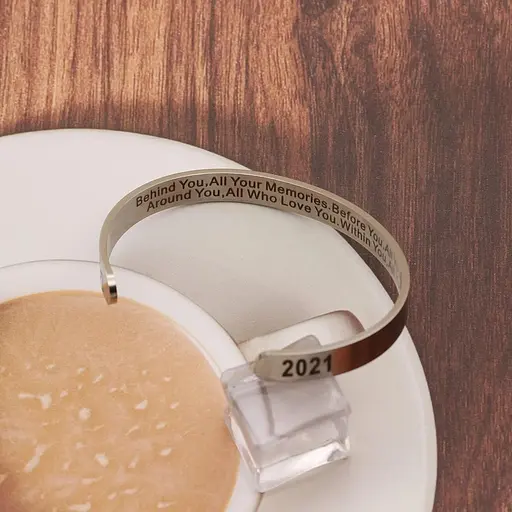 Vistaric Надихаючі браслети-манжети для жінок Мама Сестра Найкраща подруга Подруга Подарунки на її день народження Дружба Ювелірні - фото 4