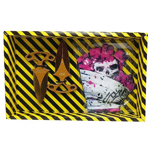 Сувенірні ножі дерев'яні набір BOX "GOLD Daggers" GDAG-B