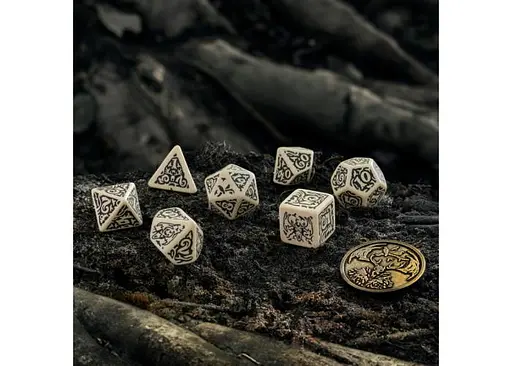 Набор кубиков The Witcher Dice Set. Leshen - The Master of Crows , 7 шт. (SWLE01) - фото 4