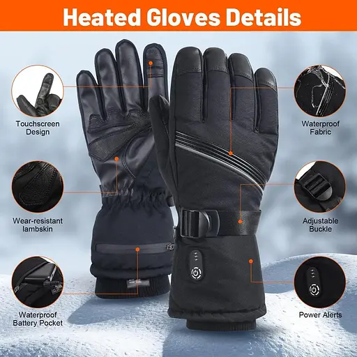 Перчатки с подогревом для мужчин и женщин - фото 4