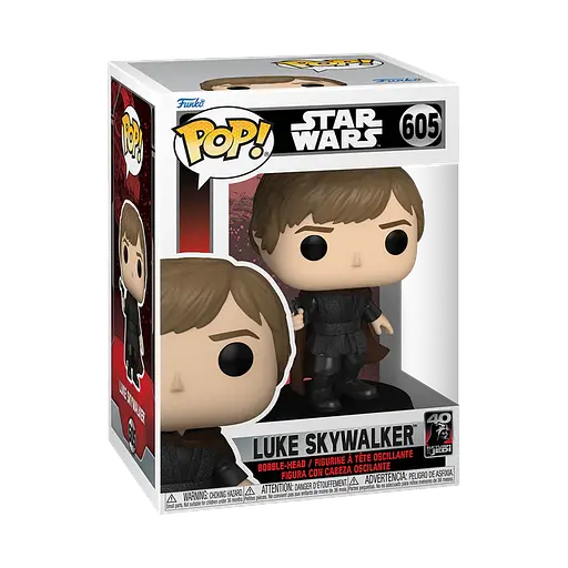 Коллекционная фигурка Фанко Поп Звездные Войны Люк Скайуокер Funko Pop Star Wars Luke Skywalker FP SW LS 605 - фото 3
