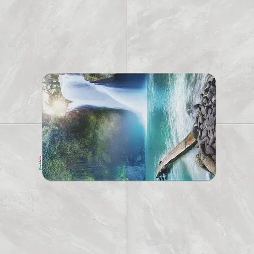Килимок для ванної кімнати Tabe Waterfall 60 x 100