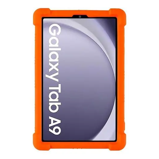 Чехол SoftGel Kids детский Samsung Galaxy Tab A9 SM X110 X115 Оранжевый - фото 3