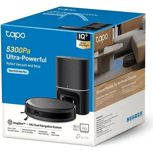 Робот-пылесос TP-Link Tapo RV20 Max Plus [136781] - фото 6