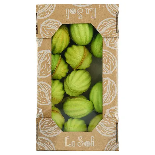 Печиво La Sofi Горішки з фундуковою пастою з арахісом та згущеним молоком 12 шт.