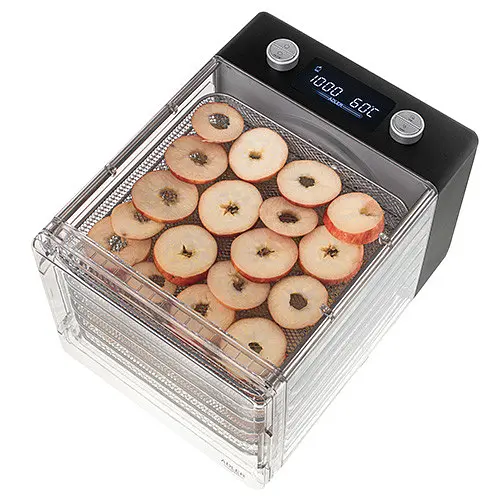 Сушарка-дегідратор для грибів трав та продуктів Adler AD 6660 6 програм 48 год 30–75°C - фото 7