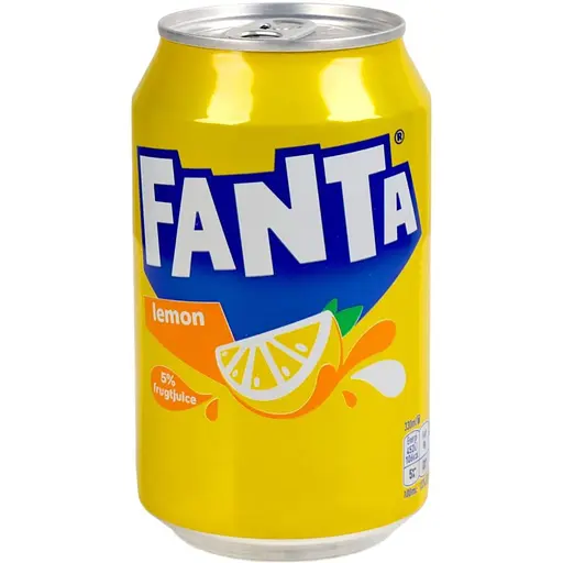 Напиток Fanta со вкусом лимона газированный 330 мл - фото 1