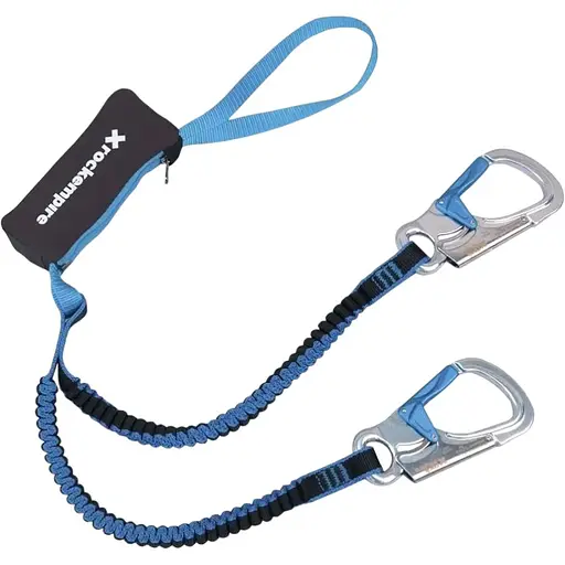 Амортизатор рывка Rock Empire Ferrata Dyna Go Black/Blue (1053-CTD003.000+0000S0004)