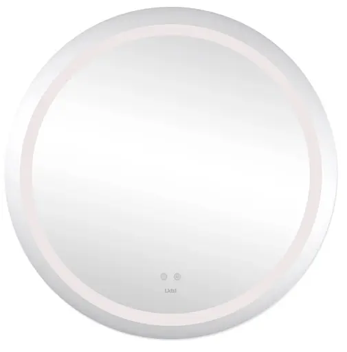 Дзеркало Lidz Aria (AR1) кругле з LED-підсвічуванням Touch, антизапотіванням, диммером, регулюванням яскравості LD78LR800 - фото 2