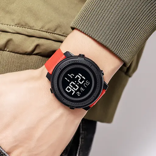 Наручний годинник чоловічий 2215RD Red Skmei acs0030140 - фото 3