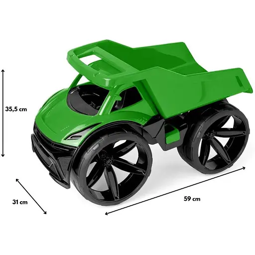 Самоскид Wader Maximus зелений (64010) - фото 3