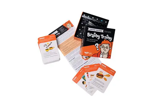 Настольная игра Brainy Trainy Brainy Trainy Критическое мышление (укр.) (УКР063) - фото 4