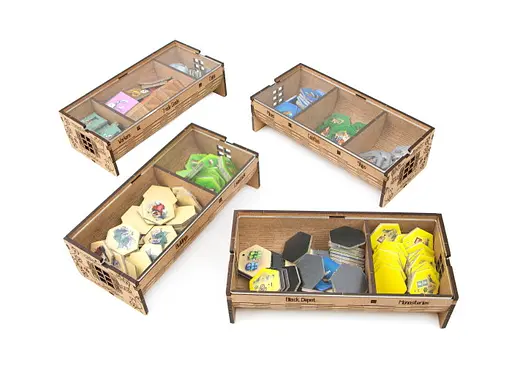 Органайзер Tower Rex Замки Бургундии Юбилейное издание + дополнения The Castles of Burgundy 20th Anniversary Edition + Expansions (5664) - фото 6