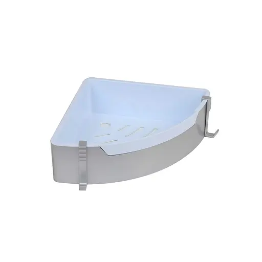 Полочка в ванную угловая Platinum 6128-9 Gl, Нержавеющая сталь - фото 2