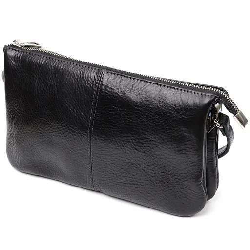 Кожаная женская сумка Grande Pelle 26х15.5х3 см sum0023601 - фото 2